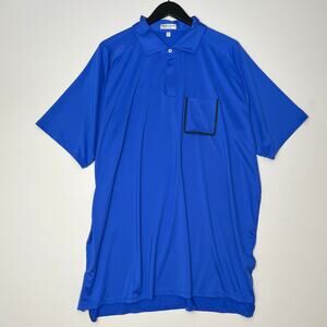 Peter Millar Performance Polo Shirt Blue XXL Stretch Golf Summer Comfort